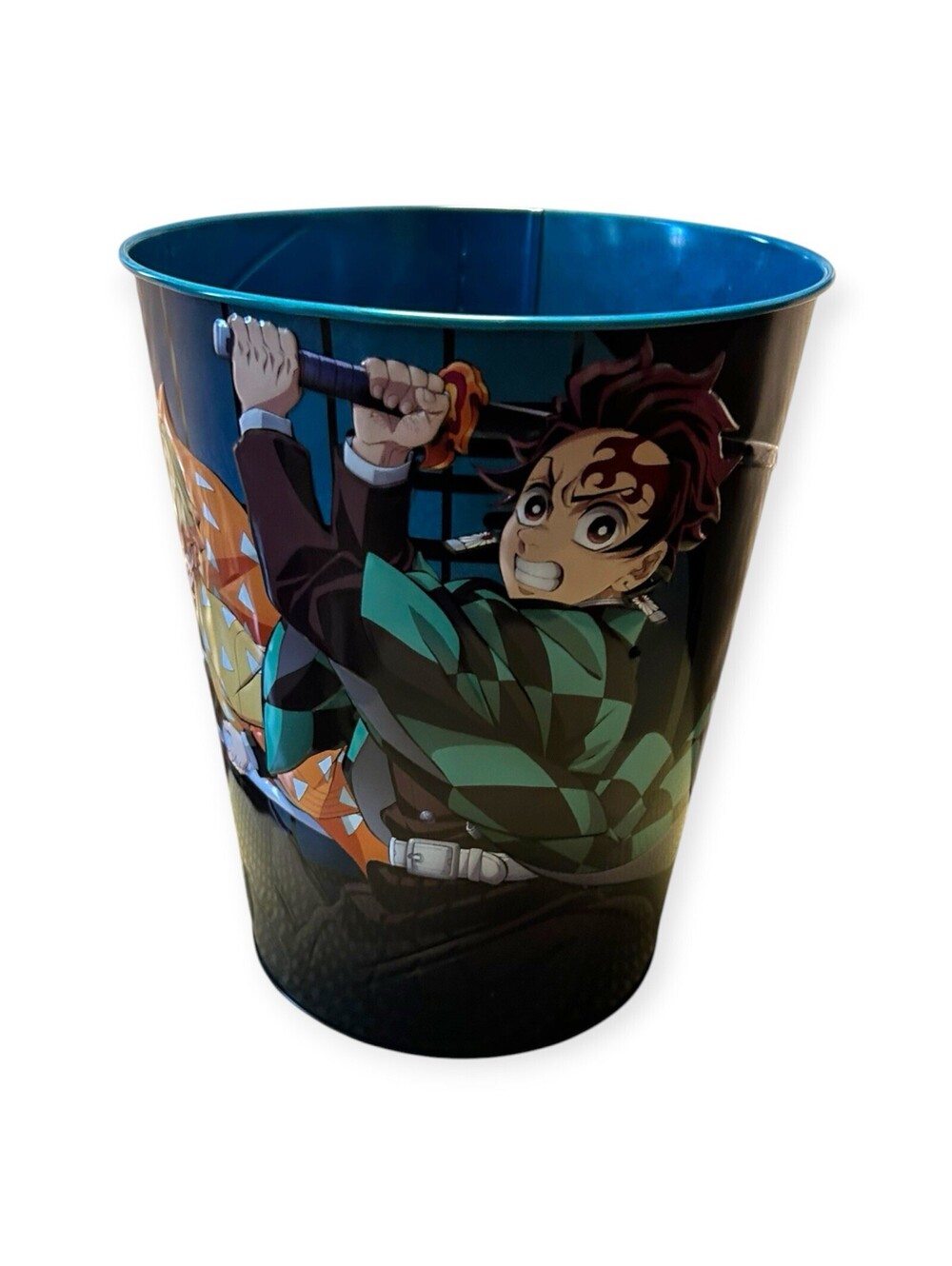 Demon Slayer Popcorn Bucket Infinity Castle The Movie Tin Tub Cinema Rare Large